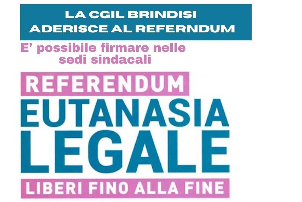 la cgil Brindisi aderisce al referendum